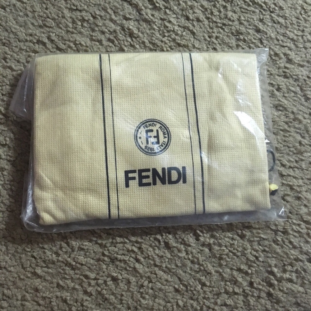 Vintage fendi drawstring/dust bag